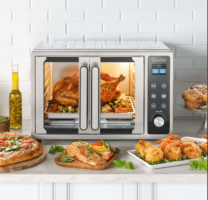 ZXMT Electric 40L Double Layer Toaster Oven for Home