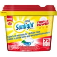 thumbnail image 1 of Sunlight Dishwasher Detergent 72 Count Tub, Fresh Scent, 1 of 3