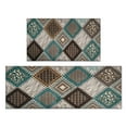 thumbnail image 1 of Non-Skid & Washable Vintage Floral Boho Kitchen Rug Set Absorben Kitchen Mat for Kitchen Sink Laundry Room Retro Floor Mat Set of 2, 1 of 7