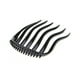 thumbnail image 2 of Clips Enchufables Clips Enchufables Soporte fijo de resina para cola de caballo horquillas peines para el cabello pinzas para el cabello fabricante de moños (negro), 2 of 7