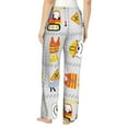 thumbnail image 3 of Kll Womens Construction Equipments Worker Print Pajama Pants Soft Pajama Bottoms For Women Cozy Lounge Pants, 3 of 9