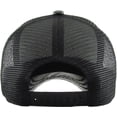 thumbnail image 4 of Dominican Republic Emblem PU Leather Meshback Snapback, 4 of 6