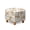 Cute Corgi Dog Paw, variant on TSOVTHRID Purple Daisy Floral Print Ottoman Slipcover Stretch Square Footstool Slipcover Universal Folding Storage Ottoman Covers for Living Room with Elastic Bottom