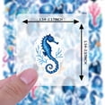 thumbnail image 6 of 35pcs-50pcs Aquatic Stickers Kids Stickers Nautical Stationery Stickers Ocean Animal Stickers for Laptops Suitcase Refrigerator, 6 of 9