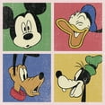 thumbnail image 2 of Toddler's Mickey & Friends Color Block Portraits  Graphic Tee Light Pink 2T, 2 of 3