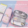 thumbnail image 3 of Large Capacity Multiple Use Pencil Bag, Big Storage Stationery Organizer, Simple Pen Marker Pouch for Adults, Office Business Summer Holiday Gift, Cosmetics Pouch Makeup Bag (Blue), 3 of 9