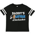 thumbnail image 3 of Inktastic Daddys Little Linebacker Boys or Girls Toddler T-Shirt, 3 of 5