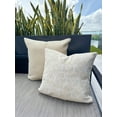 thumbnail image 4 of Cool Tropics Beige Indoor Outdoor Pillow 14x20, 4 of 12