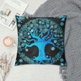 thumbnail image 2 of Autua Tree of Life Graphic Decorative Pillow Cover for Home Couch Living Room Bed Sofa - Aesthetic Design - 1PC 20x20in, 2 of 5
