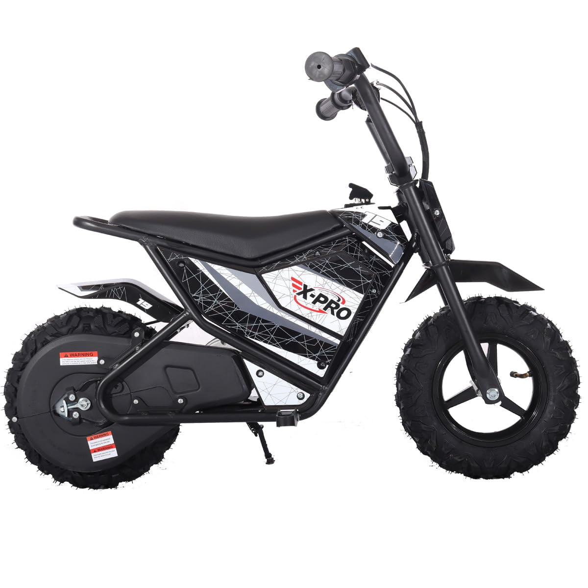X-Pro XP250E 250W 24V Electric Dirt Bike with Chain Drive! 6.5" Wheels! Rear Disc Brakes!