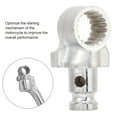 thumbnail image 3 of Kick Kick Start Joint Knuckle Steel Structure Chrome Plating Kick Starter Lever Joint Arm for CRF450R CRF450X, 3 of 7