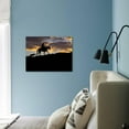 thumbnail image 2 of Cowboy in Silhouette with Sunset, Figurative World Culture Unframed Photographic Print Wall Art by Terry Eggers Sold by ArtCom, 2 of 4