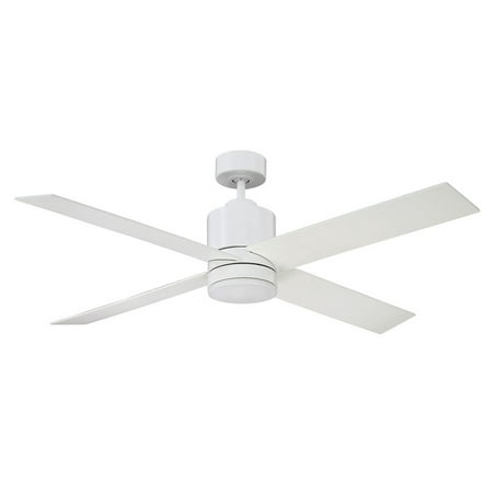 

Savoy House 52-6110-4WH-WH Dayton 52 4 Blade Ceiling Fan (52 W x 15 H)