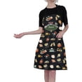 thumbnail image 5 of Japanese Apron With Pockets Japan Travel Gifts for Japan Lovers Japanese Housewarming Gift Japan Souvenir Gifts Kitchen Apron, 5 of 7