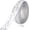 White, variant on Flexible Self Adhesive Crown Molding Trim, Peel and Stick Ceiling Wall Decor for Mirror Furniture Doors Wardrobes, 1.42 Inch x 16.4 Ft White Silver