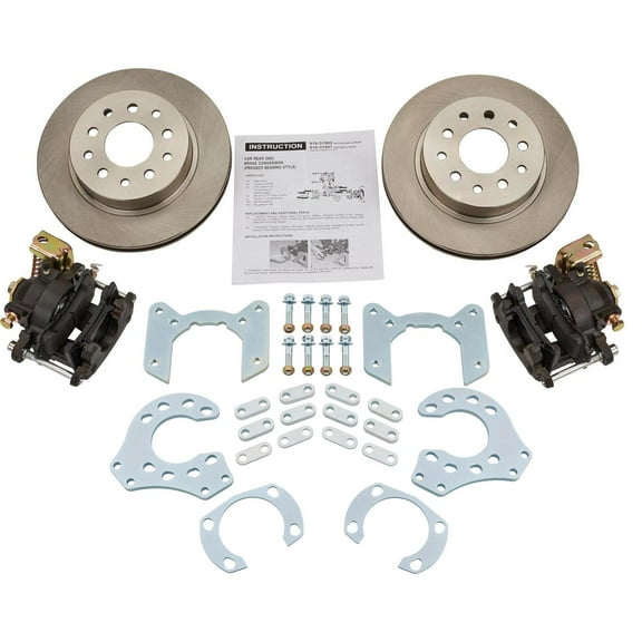 Bolt-On Rear Disc Brake Kit w/ E-Brake for Ford 9 Inch