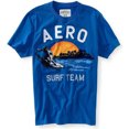 thumbnail image 1 of Aeropostale - Camiseta gráfica para hombre Aero Surf Team, azul, grande, 1 of 1