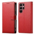 thumbnail image 1 of Case for FOXDOCK Samsung Galaxy S22 Ultra Wallet Case – Premium Leather, 3 Card Slots, Shockproof Protection, 1 of 5