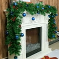 thumbnail image 1 of Christmas Wreath -8.8 Foot Artificial Christmas Vines, Indoor And Outdoor Vines, Garden Doors, Home Decor, Christmas Wreath, 1 of 1