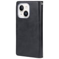 thumbnail image 3 of For Iphone 15 Goospery Mansoor Diary 9 Card Slots Leather Phone Case(Black),iPhone 16 Plus, 3 of 7
