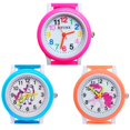 thumbnail image 2 of Precio bajo Liquidación 3D Pony Reloj para niños Cantidad limitada Unicornio Relojes para niños Niños Niñas Reloj Bebé Regalo de cumpleaños Reloj para niños Gao Jinjia LED, 2 of 2