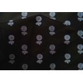 thumbnail image 4 of oneOone Cotton Silk Fabric Floral Block Printed Craft Fabric BTY 42 Inch Wide, 4 of 4