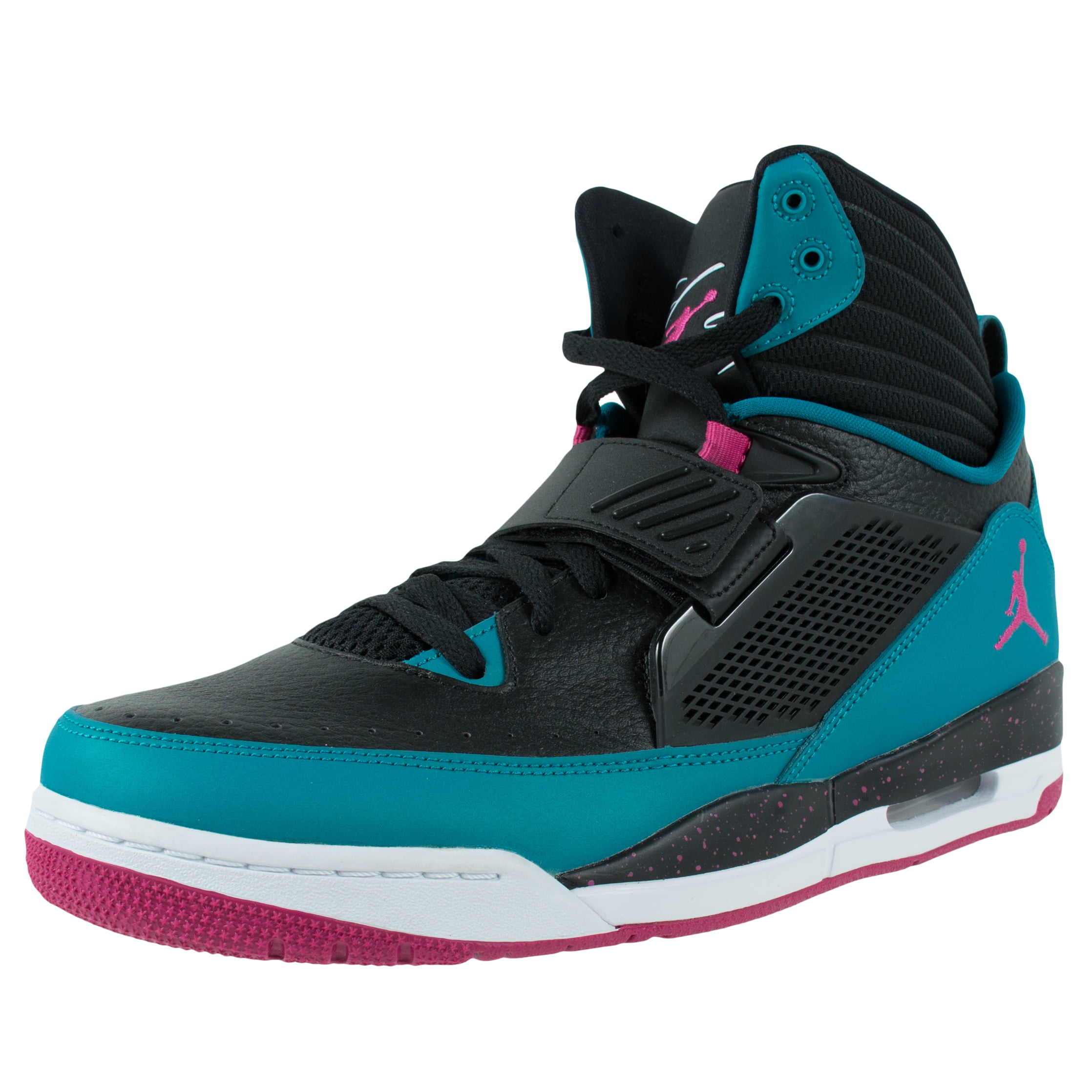 Nike Air Jordan Flight 97 Black/Fusion Pink-Tropical Teal-Electric Orange 654265-019 Men's Size 11 -