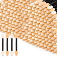 thumbnail image 6 of 500 Pcs Disposable Dual Sided Eyeshadow Brushes,Suitable for Powder Gel Cosmetics,Individually Wrapped Soft Sponge Makeup Applicators for Salon Travel Daily Use Birthday Gifts, 6 of 7