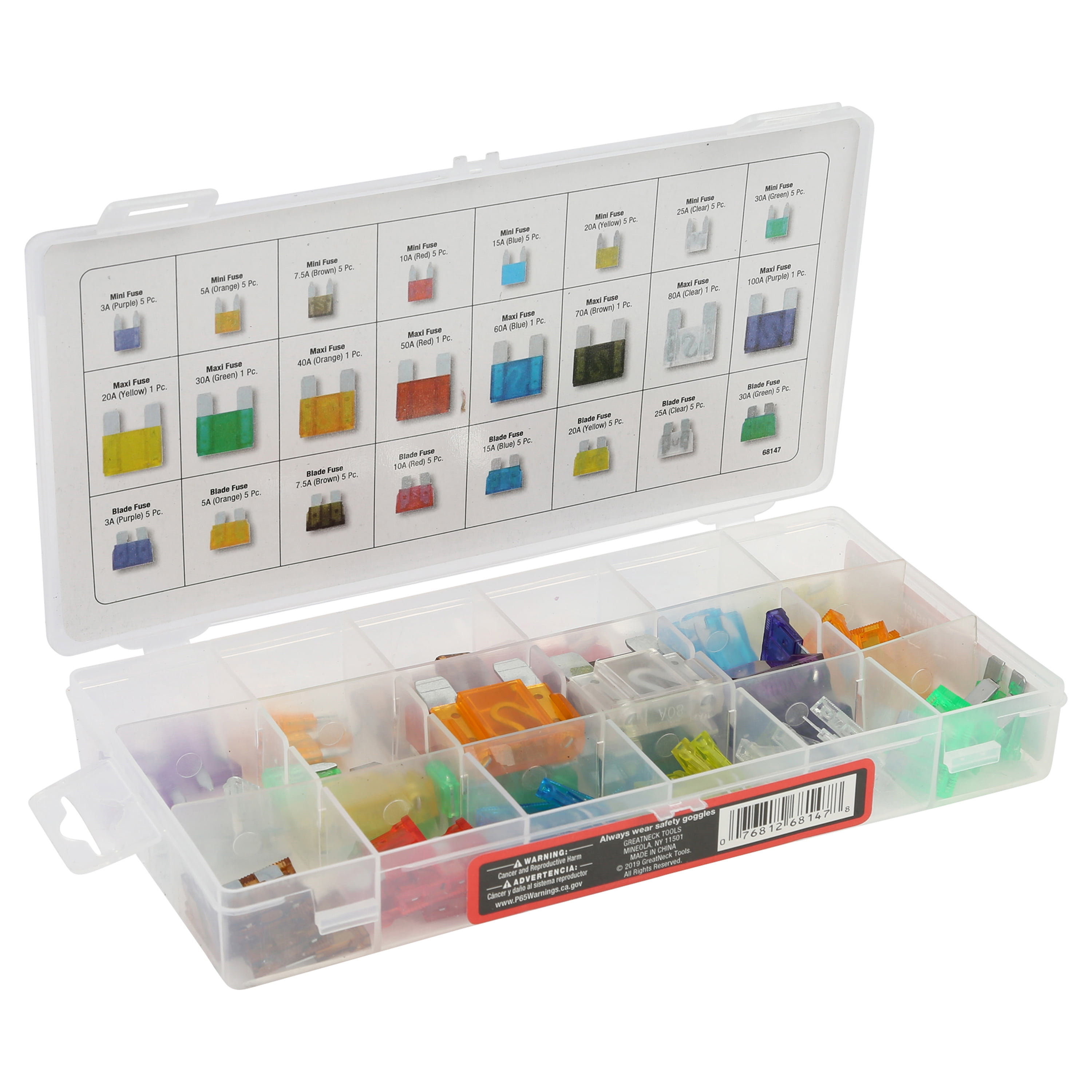 Hardware Machinery Master Auto Fuse Assortment, 88 Piece Set