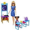 thumbnail image 1 of Barbie Space Discovery Dolls and Science Classroom Playset Teacher Doll Barbie -, 1 of 5