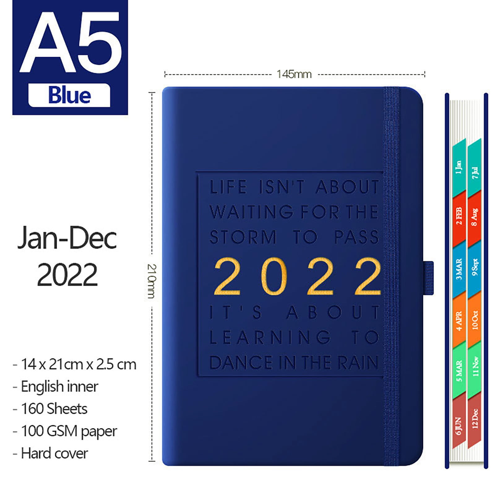 Kuluzego 2022 Daily Planner Schedule Book 20222023 Weekly & Monthly