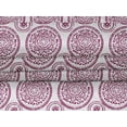 thumbnail image 5 of oneOone Velvet Dark Magenta Fabric Block Craft Projects Decor Fabric Printed By The Yard 58 Inch Wide-WF, 5 of 5