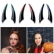thumbnail image 5 of Horquillas para el pelo con forma de cuerno de diablo de estilo gótico oscuro, con borde de horquilla, para disfraz de Halloween, accesorios para el cabello con forma de cuerno de diablo de dibujos an, 5 of 7