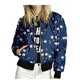 thumbnail image 2 of Chaqueta de uniforme de béisbol para mujer, abrigo de esquí impermeable, abrigo de nieve, chaquetas de snowboard de montaña con capucha de invierno cálido Fridja  BV0+5675, 2 of 8