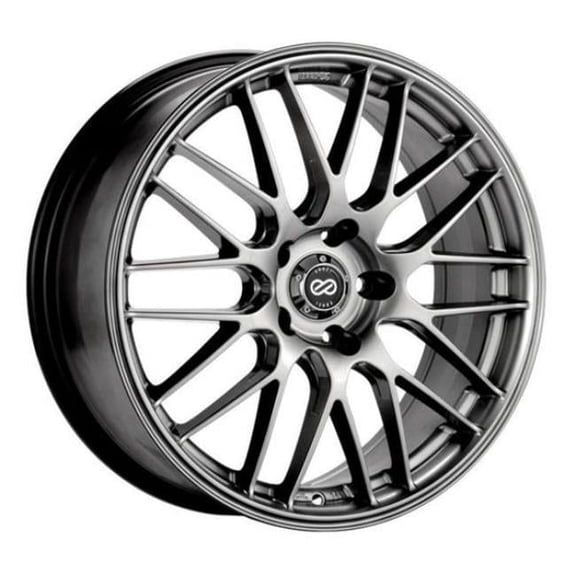 Enkei 18 x 8 in. EKM3 5 x 120 mm 32 mm Offset Hyper Wheel, Silver