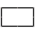 thumbnail image 1 of 1PC Projector Soft Screen Portable Projector Screen White High End Fiber Projection Screen Synthetic Projector Special Screen for Business Education Home Theater, 1 of 6