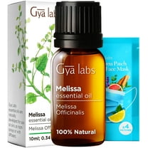 Gya Labs Melissa Essential Oil for Skin Care, Stress Relief & Sleep - 10ml
