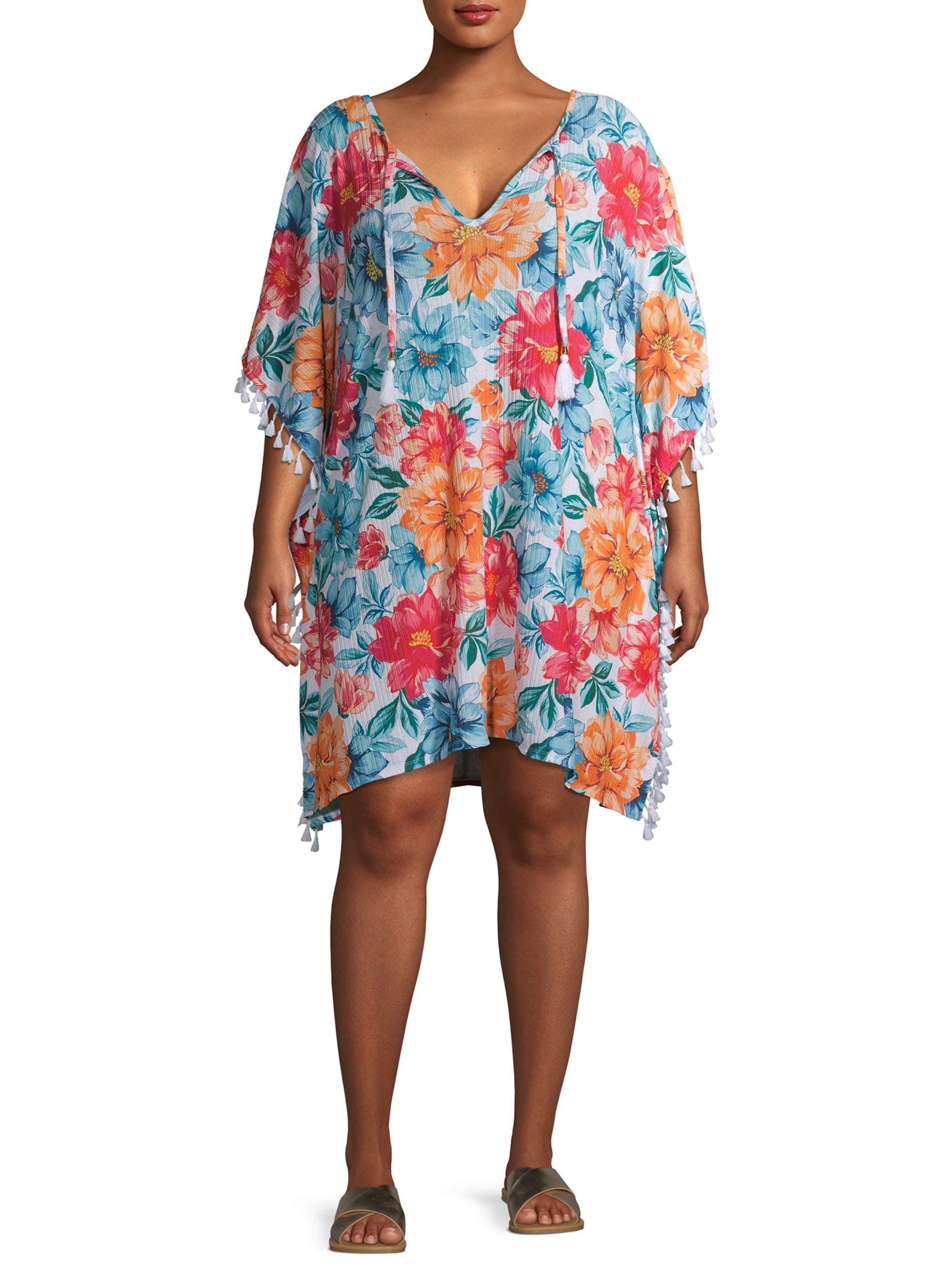 caftan plus size cover up