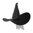 thumbnail image 3 of Sombrero de bruja HOMELEX para disfraz de Halloween para adulto, 3 of 8