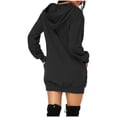 thumbnail image 1 of WILLBEST Sudadera Deportiva Para Mujer, Vestido de Navidad, Vestido de Noche Para Mujer, Sudadera Navideña de Moda Con Capucha y Bolsillo Tipo Bolso, Sudadera Estampada Con Capucha, Falda de Moda, 1 of 4