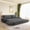 Gray-1 Sofa, variant on 40.55" Cotton Linen Convertible Sofa Bed Chair Recliner,3-in-1 Convertible Sleeper Sofa Bed with Pillow & Pocket,Convertible Chaise,Pull-Out Couch Bed with Adjustable Backrest for Apartment,Gray