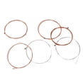 thumbnail image 3 of Acoustic Guitar Strings, Harmonious Stable Tuning 6Pcs Guitar String Set Metal Powerful Chord Soft Melody  For Performance, 3 of 8