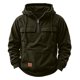 thumbnail image 4 of MHFRRA Sudadera Informal con Capucha y Mangas Raglán de Pana para Hombre, con Bolsillos con Cremallera, para Uso Diario En Otoño E Invierno Verde, 4 of 4