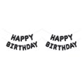thumbnail image 1 of Advancent Juego de globos de cumpleaños rojos: inodoro y fácil de inflar, diseñado con agujeros para una configuración rápida, color negro Negro 2Conjunto, 1 of 6