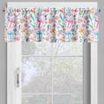 thumbnail image 4 of Ambesonne Birthday Valance & Curtain, Doodle, 55"x36", Multicolor, 4 of 6