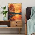 thumbnail image 5 of Qisvanset Framed Canvas Wall Art 12x16 Inch Ecclesiastes Beautiful Creation Fall Bible Art, 5 of 5