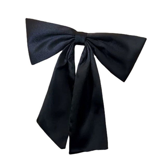 Lazos para el pelo grandes para mujeres y niñas, pinzas para el pelo para peinar pasadores franceses y pinzas para el pelo para mujeres y niñas, accesorios para mujeres, color negro, 1 unidad