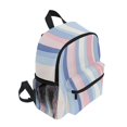 thumbnail image 2 of FORMRS Kids School Backpack with Front Zippered Pocket 12" Student Travel Daypack, Abstract Pink, 2 of 6