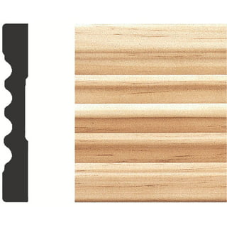 Rok Hardware Fluted Wood Dowels, Unglued, 1 x 5/16(8mm), 50 Pack