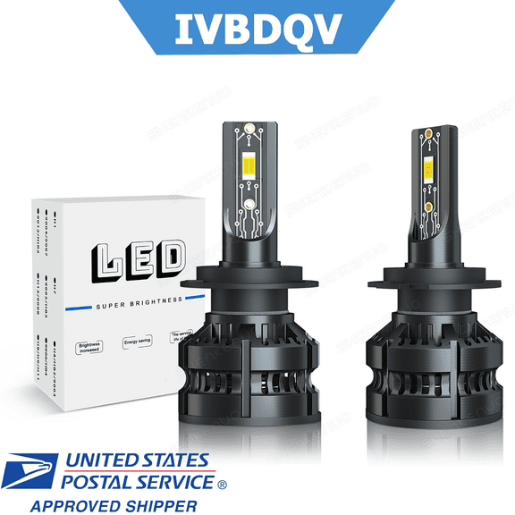 2x H7 LED Headlight Bulb For BMW 328i 2007-2016 High/Low Beam 6000K Super Bright White